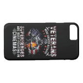 Veteranen, weil Superhelden in Cinemas beschäftigt Case-Mate iPhone Hülle (Rückseite (Horizontal))