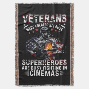 Veteranen, weil Superhelden in Cinemas beschäftigt Decke