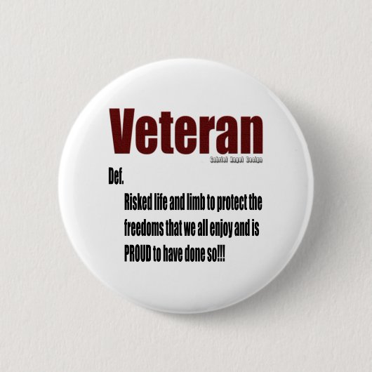 Veteranendefinition Button (Vorderseite)