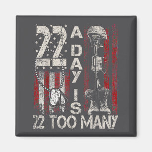 Veteranenleben Selbstmordbewusstsein Ptsd Veteran Magnet