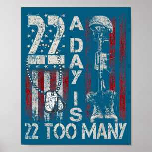 Veteranenleben Selbstmordbewusstsein Ptsd Veteran  Poster