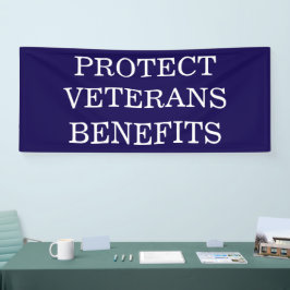 Veteranenleistungen Politisch Schützen Banner
