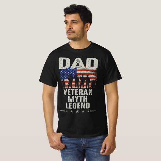 Veteranenmythos T-Shirt (Vorne ganz)