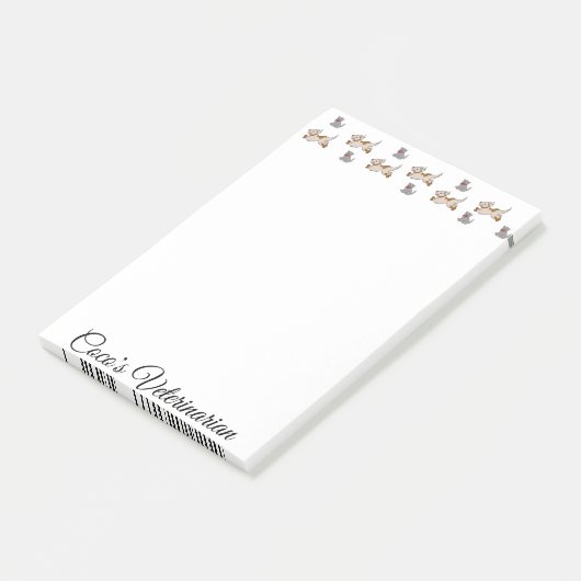 Veteranenstitel Post-it Klebezettel (angewinkelt)