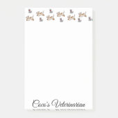 Veteranenstitel Post-it Klebezettel (Vorderseite)