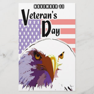 Veteranentag Briefpapier