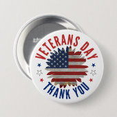 VETERANENTAG DANKE BUTTON (Vorne & Hinten)