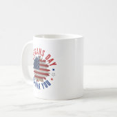 VETERANENTAG DANKE KAFFEETASSE (Vorderseite Links)