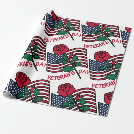 Veteranentag Geschenkpapier (Ungerollt)