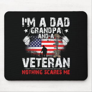 Veteranentag - Ich bin Vater Opa und Mousepad
