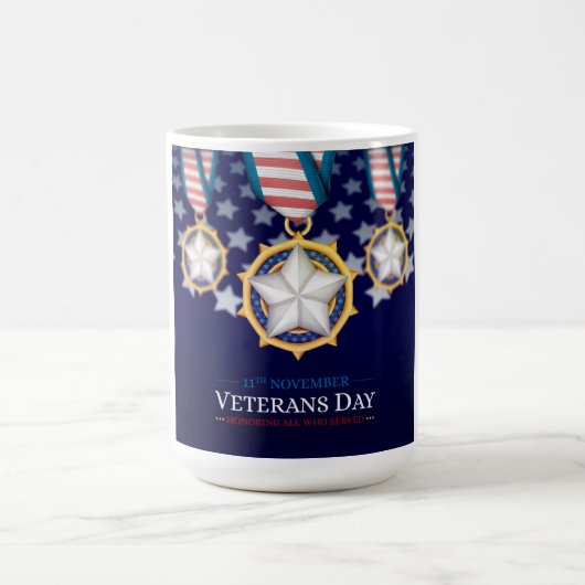 Veteranentag Kaffeetasse (Mittel)
