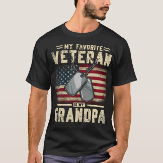 Veteranentag meines Vaters mein Lieblingsveteran i T-Shirt