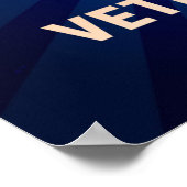Veteranentag Poster (Ecke)