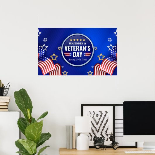 Veteranentag Poster (Heimbüro)