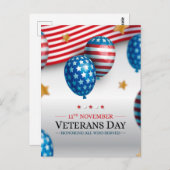 Veteranentag Postkarte (Vorne/Hinten)