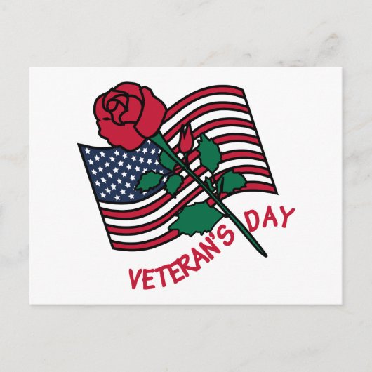 Veteranentag Postkarte (Vorderseite)