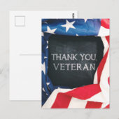 Veteranentag Postkarte (Vorne/Hinten)