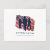 Veteranentag Postkarte (Vorderseite)