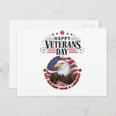 Veteranentag Postkarte (Vorne/Hinten)