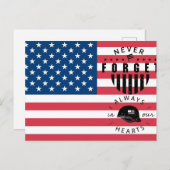 Veteranentag Postkarte (Vorne/Hinten)