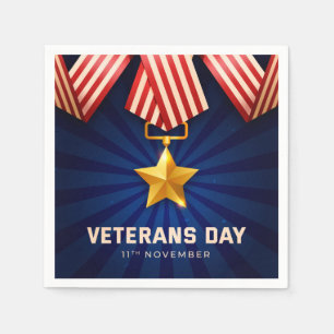 Veteranentag Serviette