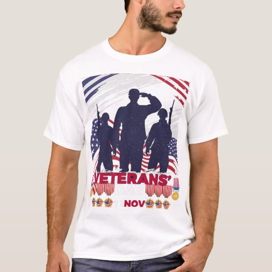 Veteranentag T-Shirt (Vorderseite)