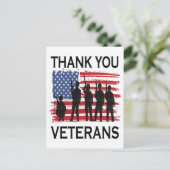 Veteranentag, Veteranentag 2025, Veteranentag 2026 Postkarte (Stehend Vorderseite)