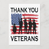 Veteranentag, Veteranentag 2025, Veteranentag 2026 Postkarte (Vorderseite)