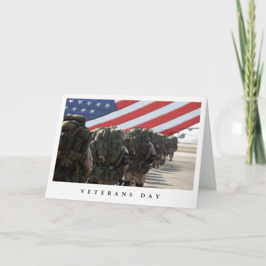 Veteranentage - Sondergrußkarten Karte (Vorderseite)