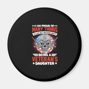 Veteranentochter Magnet