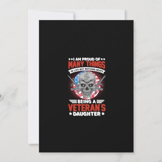 Veteranentochter Save The Date (Vorderseite)