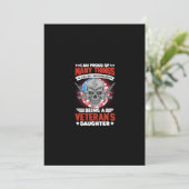 Veteranentochter Save The Date (Stehend Vorderseite)