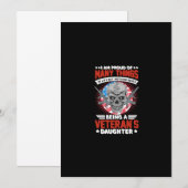 Veteranentochter Save The Date (Vorne/Hinten)