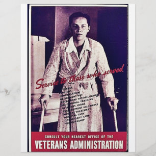 Veteranenverwaltung Flyer