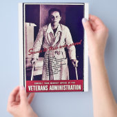 Veteranenverwaltung Flyer (Hand)