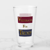 VETERANER FÜR TRUMP GLAS (Vorderseite)