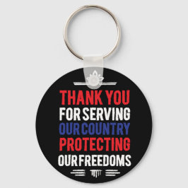 veteranischer Schlüsselanhänger