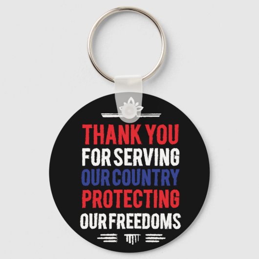 veteranischer Schlüsselanhänger (Vorderseite)