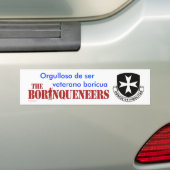 Veterano Boricua 2 - Autoaufkleber (Auf Auto)