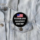 Veterans Against Trump Button (Beispiel)