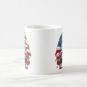 Veterans Day American Flag Merica Patriotic Eagle Kaffeetasse (Mittel)