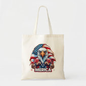 Veterans Day American Flag Merica Patriotic Eagle Tragetasche (Vorne)