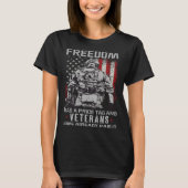 Veterans Day American Veteran and military Soldier T-Shirt (Vorderseite)