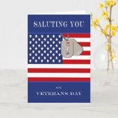 Veterans Day Card - Begrüßung Karte (Gelbe Blume)