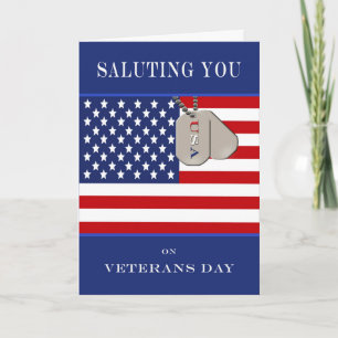 Veterans Day Card - Begrüßung Karte