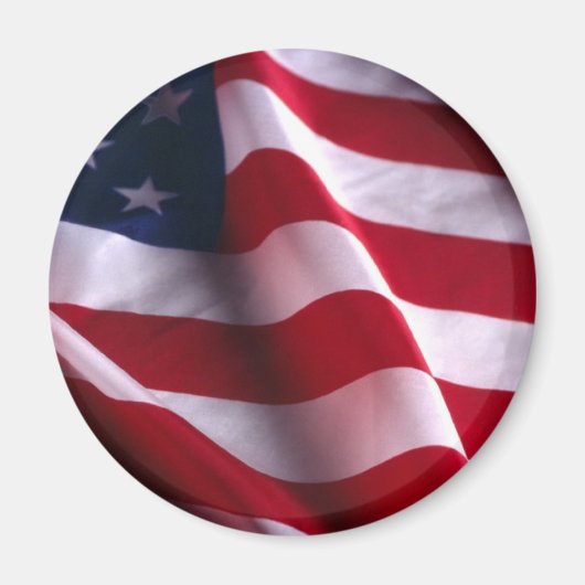 Veteran's Day Danke, Patriotic American Flag Magnet (Vorne)