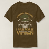 Veterans Day Freedom Soldier T-Shirt (Design vorne)