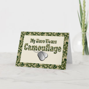 Veterans Day Grußkarte für einen besonderen Helden Dankeskarte