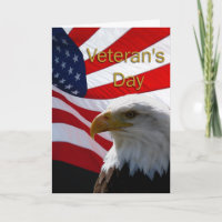 Veterans Day Grußkarte