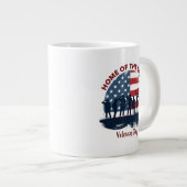 Veterans Day Patriotic Tee Jumbo-Tasse (Vorderseite Rechts)